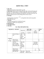 Tải Giáo án môn Vật lý lớp 8 bài 8 - Kiểm tra 45 phút