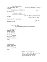 Download Đề thi tuyển sinh vào lớp 10 THPT tỉnh Bắc Ninh