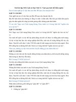 Bài 12: Vượt qua tình thế hiểm nghèo