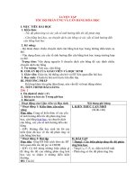 Tải Giáo án môn Hóa học lớp 10 bài 62 - Luyện tập tốc độ phản ứng hóa học và cân bằng hóa học