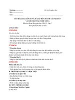 Tải Giáo án Địa lí 7 Bài 10: Dân số và sức ép dân số tới tài nguyên, môi trường ở đới nóng theo công văn 5512 - Giáo án học kì 1 môn Địa lí lớp 7