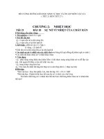 LÝ 6: ĐỀ CƯƠNG HƯỚNG DẪN HỌC SINH TỰ HỌC VÀ ÔN TẬP MÔN VẬT LÍ 6