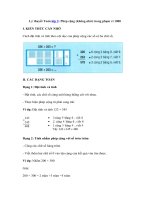 Tải Lý thuyết Toán lớp 2: Phép cộng (không nhớ) trong phạm vi 1000 - Lý thuyết môn Toán 2