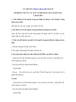 Tải Lý thuyết Tiếng Việt 2 bài 39 - Luyện từ và câu: Mở rộng vốn từ: Từ ngữ về Họ hàng. Dấu chấm. Dấu hỏi