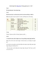 Tải Giải bài tập SGK Tiếng Việt lớp 2: Ôn tập giữa học kì I - Tiết 7 - Giải bài tập SGK Tiếng Việt 2 tập 1