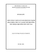 Nâng cao năng lực cán bộ công chức tại cục thống kê thành phố hà nội 