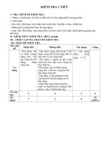 Tải Giáo án môn Vật lý lớp 8 bài 24 - Kiểm tra 45 phút