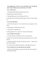 Tải Trắc nghiệm Địa Lý 10 bài 5: Vũ Trụ. Hệ Mặt Trời và Trái Đất. Hệ quả của chuyển động tự quay quanh trục của Trái Đất - Câu hỏi trắc nghiệm môn Địa lý lớp 10 có đáp án