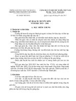 KẾ HOẠCH CHUYÊN MÔN NĂM HỌC 2015 -2016