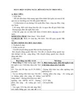 Tải Giáo án môn Địa lý lớp 6 bài 9 - Hiện tượng ngày, đêm dài ngắn theo mùa