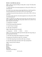 Tải Trắc nghiệm Sinh học lớp 11 bài 46: Cơ chế điều hòa sinh sản - Bài tập trắc nghiệm sinh học 11 có đáp án