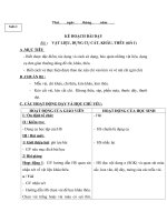 Tải Giáo án môn Kĩ thuật lớp 4 - Tuần 1 - Bài 1: Vật liệu, dụng cụ cắt, khâu, thêu (tiết 1)