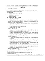 Tải Giáo án môn Sinh học lớp 11 bài 22 - Thực hành đo một số chỉ tiêu sinh lý ở người