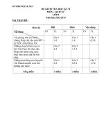 Download Đề KT HK 2 Lịch sử lớp 8