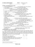 Download Đề kiểm tra 1 tiết tiếng anh lớp 7- test 37