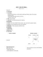 Tải Giáo án Tiếng Anh lớp 6 Unit 4: Big or small - Lesson 1 - Giáo án điện tử môn Tiếng Anh lớp 6