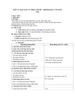 Tải Giáo án môn Tin học lớp 10 bài 27 - Bài tập và thực hành - Định dạng văn bản