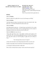 Tải Đề thi học kì 1 lớp 8 môn Lịch sử trường THCS Phạm Văn Chiêu, quận Gò Vấp năm 2019 - 2020 - Đề thi HK 1 môn Sử lớp 8