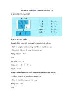 Tải Lý thuyết Toán lớp 2: 6 cộng với một số: 6 + 5 - Lý thuyết môn Toán 2