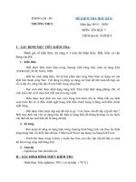 Tải Đề kiểm tra học kì 2 lớp 7 môn Tin học trường THCS Đinh Tiên Hoàng, Đăk Lăk năm 2019 - 2020 - Đề thi Tin học 7 học kì 2 năm 2020 có đáp án và ma trận