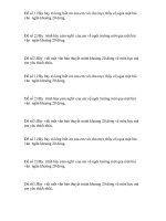 Download Một số đề văn tự luận - ngữ văn 10