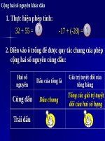 Slide bài giảng toán lớp 6 chương 2 phần (5) 