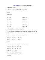 Tải Giải Toán lớp 3 VNEN bài 14: Bảng chia 6 - Giải bài tập Toán VNEN lớp 3