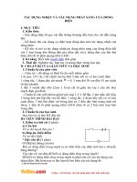 Tải Giáo án môn Vật lý lớp 7 bài 25 - Tác dụng nhiệt và tác dụng phát sáng của dòng điện