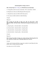 Tải Giải bài tập Hóa 12 nâng cao bài 12 - Amino axit