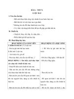 Tải Giáo án môn Kĩ thuật lớp 5 - Tuần 9 - Bài 6: Luộc rau