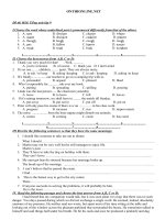 Download Đề thi HSG Tiếng anh lớp 9