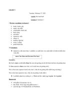 Anh van - GRADE 5 UNIT 8  LESSON 2 DAY TRUC TUYEN