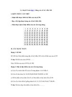 Tải Lý thuyết Toán lớp 1: Bảng các số từ 1 đến 100 - Lý thuyết môn Toán 1