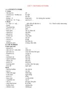 Tải Từ vựng Tiếng Anh lớp 7 Unit 7: The World of Work - Để học tốt Tiếng Anh lớp 7 Unit 7