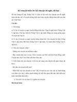 Kể chuyện tuần 26: Kể chuyện đã nghe, đã đọc