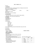 Tải Giáo án Tiếng Anh lớp 6 Unit 7: Your house - Lesson 1 - Giáo án điện tử môn Tiếng Anh lớp 6