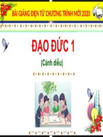 Lớp 1 - Tuần 5 - Đạo đức - Bài 3