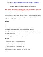 Tải Giải SBT tiếng Anh lớp 1 Unit Starter Hello Lesson 4 Numbers - Giải sách bài tập tiếng Anh 1 Unit Starter Trang 7