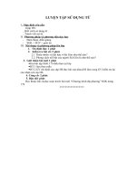 Tải Giáo án môn Ngữ văn lớp 7 bài 53 - Luyện tập sử dụng từ