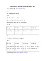 Tải Giải bài tập SGK Tiếng Việt lớp 2: Ôn tập giữa học kì I - Tiết 1 - Giải bài tập SGK Tiếng Việt 2 tập 1