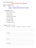 HS TỰ HỌC TIẾNG ANH TUẦN 21 KHỐI 5