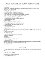 Điều chế khí hidro- Phản ứng thế