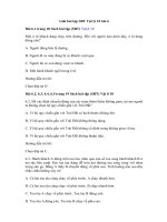 Tải Giải bài tập SBT Vật lý 10 bài 6 - Tính tương đối của chuyển động. Công thức cộng vận tốc