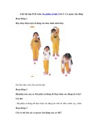 Tải Giải bài tập SGK Tự nhiên và xã hội 2 bài 1: Cơ quan vận động - Soạn Tự nhiên và xã hội lớp 2