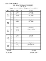 tuần 24 từ ngày 64 đến ngày 1042020  tiểu học nhị xuân