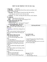 Tải Giáo án môn Ngữ văn lớp 6 bài 29 - Thứ tự kể trong văn tự sự