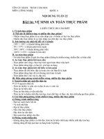 Học Trực Tuyến Tuần 22 - Môn Công Nghệ Khối 6,7,8,9_ NH: 2020-2021