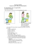 tiếng anh 7 tuần 22 ngày học 422021  thcs tam thôn hiệp