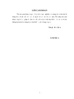 HOÀN THIỆN CHIẾN lược KINH DOANH của DOANH NGHIỆP tư NHÂN THƯƠNG mại và DỊCH vụ MINH THÔNG 