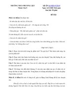 Tải Đề tự kiểm tra môn Văn lớp 9 tháng 3 năm 2020 - Bài tập lớp 9 môn Văn trong thời gian nghỉ dịch nCoV